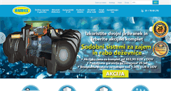 Desktop Screenshot of cistilnenaprave-dezevnica.si
